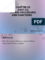 Chapter 02 - 02 Stored Procedures