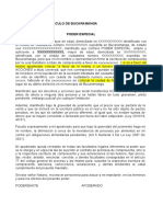 Formato para Vender Derechos y Acciones