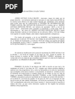 Rectificacion de Acta de Nacimiento de Cony Juicio