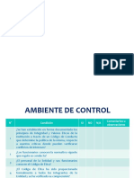 CEUB Cuestionarios de Control Interno Coso III