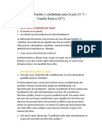 Historia de Colombia y Ciudadanía para La Paz (G 7) - Camila Barrios (8°1)