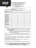 FORMATOS DE CONSEJO ACADÉMICO Grados 9,10,11 2do