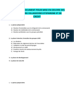 Canevas de Document Pour Mise en Oeuvre Des Associations Villageoises D