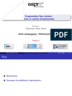 Cours Programmation Non Lineaire Part 1