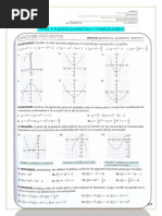 Taller 4. Función Cuadrática Y Función Cúbica: Prof. José Urrea