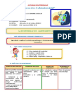 DIA 2 SESION de APRENDIZAJE La Biodiversidad y El Calentamiento Global