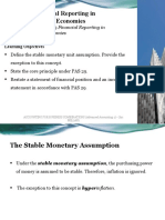 Chapter 9 Financial Reporing in Hyperinflationary Economies