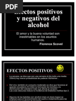 Efectos Positivos y Negativos Del Alcohol