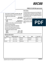 Features Description: CMOS 8/16-Bit Microprocessor