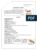 Composition Du 1er Trimestre 5 Ème A.P