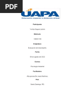 Tarea 3 Evaluacion de Desempeño Yeritza