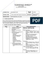 Insurance Law Syllabus