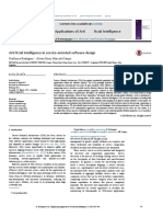 Artificial Intelligence in Service-Oriented Software Design