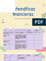 Matemáticas Financieras