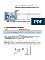 Explicamos El Comportamiento Del Agua Según Su Naturaleza Química