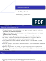 Subband Coding-Introduction - Basic Subband Coding Algorithm - QMF Filter