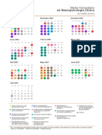 Calendario MU Neuropsicología