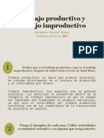 Trabajo Productivo y Trabajo Improductivo