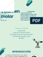 Volumen Molar