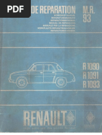 Renault Dauphine R1090, R1091, R1093 Workshop Manual