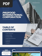 Profood International Corporation 