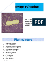 1 - La Fièvre Typhoïde