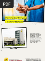 Exposición Sobre La Universidad Peruana Cayetano Heredia (UPCH)