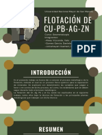 Flotación de CU-PB-AG-ZN