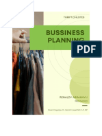 Bussiness Plan - Renaldy Abimanyu 193010401021