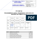 100120TF403-4300-C-PRP-0011 Procedimiento Carga, Traslado y Descarga en Tolva REV.4