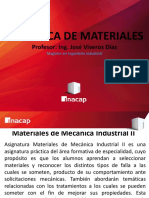 Materiales II (Primer Certamen)