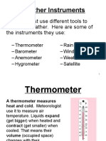 Weather Instruments Cut Paste