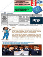 Sesion 02 - Reflex. Sobre Nuestra Partic. en La Democracia - 1° Grado - 2022.