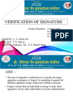 Signature Verification