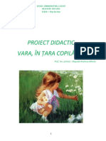 Proiect Didactic Negoiță Mirela Bun