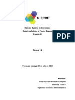 Tarea 14 - Cadena de Suministro