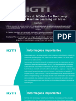 Slide Primeira Aula Interativa - Módulo 3 - Bootcamp Analista de Machine Learning