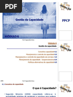 Modulo 6 - Gestão Da Capacidade