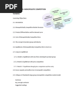 Microeconomics-II - Ch-2-Monopolistic Competition-1