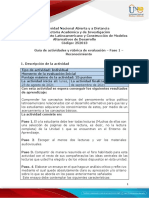 Guia de Actividades y Rúbrica de Evaluación - Unidad 1 - Fase 1 - Reconocimiento