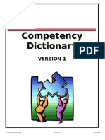 Competency Dictionary