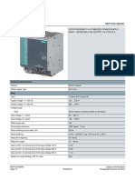 Product Data Sheet 6EP1334-3BA00: Sitop Psu200M 10 A Stabilized Power Supply INPUT: 120/230-500 V AC OUTPUT: 24 V DC/10 A