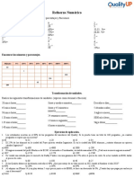 Refuerzo Numérico