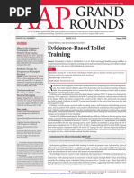 Evidence Based Toilet Training