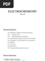 Electrochemistry