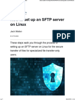 How To Set Up An SFTP Server On Linux TechRepublic