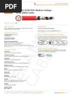 Bs 6622 Xlpe PVC Medium Voltage 19 33 36kv Cable