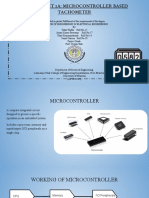 Mini Project 2a - Microcontroller Based Tachometer
