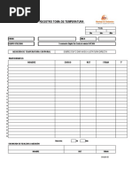 Registro Toma de Temperatura