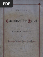 Committee For Relief of Knights Templar and Ancient and Accepted... (1872) (128pgs)